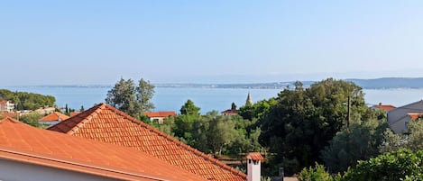 Vista para a praia ou o mar