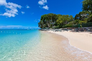 The beautiful beach in front of Church Point 2
