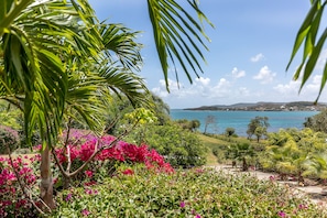 Une vue imprenable sur le lagon aux eaux turquoises