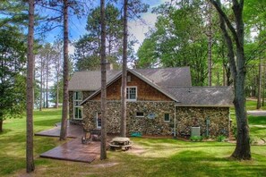 Main house with large patio space