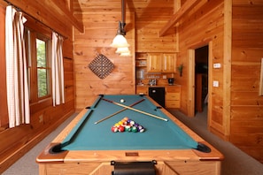 Pool Table in Loft