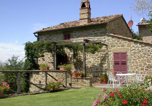 Outdoor view and garden