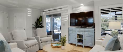 Flat Screen TV in Living Area
