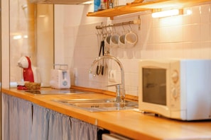 A well-equipped space with everything you need to begin your day.