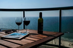 Relaxing view from the balcony