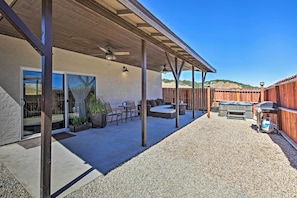 Outdoor Space | Private Hot Tub | Gas Grill