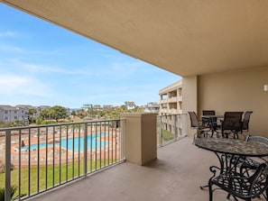 Private Balcony with Plenty of Seating