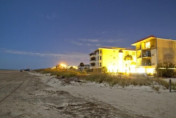 Hotel Beach at Night