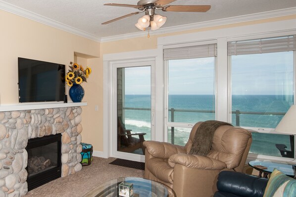 Oceanfront Living Area