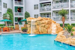 Outdoor Pool - Waterfall