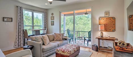 Austin Vacation Rental | 4BR | 3.5BA | 2,758 Sq Ft | Stairs to Access