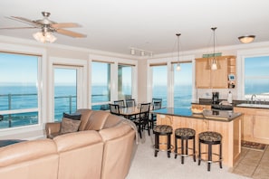 Oceanfront Living Area