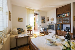 Ausschnitt vom Wohn-/ Esszimmer