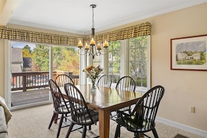 Dining Area with Beautiful Views