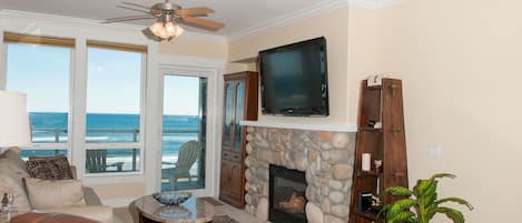 Oceanfront Living Room