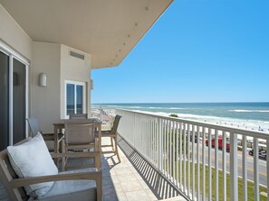 Private Balcony with Great Gulf Views