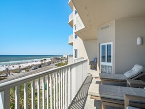 Private Balcony with Loungers