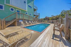 Surf or Sound Realty - 892 - Queen Anne's Revenge - Pool Area -5