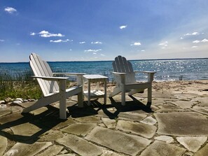 Beach patio