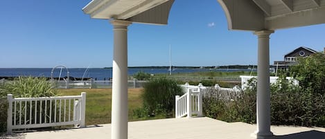 The view of bay from our deck
