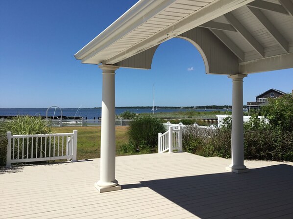 The view of bay from our deck
