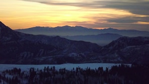 View across the valley and Great Salt Lake