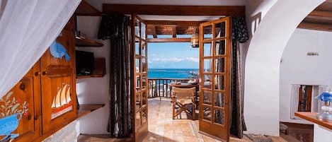 Stunning sea views from your bedroom!