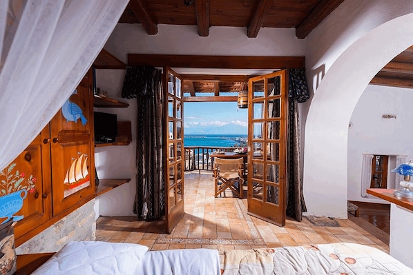 Stunning sea views from your bedroom!