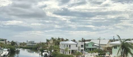 View from second floor balcony 