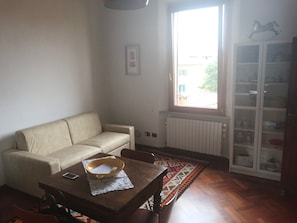 Sala con divano letto