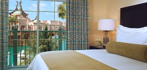 Separate bedroom overlooking the Marina