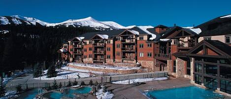 Grand Timber Lodge, Breckenridge, CO. Ski-in/ski-out, 5-star, 2BR condo.