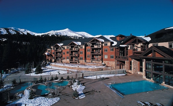 Grand Timber Lodge, Breckenridge, CO. Ski-in/ski-out, 5-star, 2BR condo.