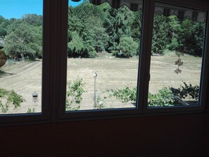 Blick vom Balkon