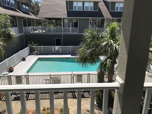 Pool From Unit Entrance