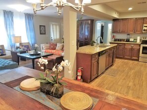 Dining Area adjacent to Kitchen and  Living Room