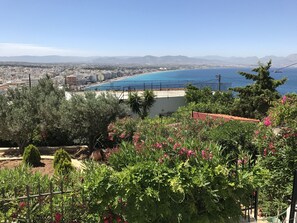 Blick von der Unterkunft