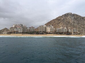 View of the resort during. Capture took from our Sunset cruise boat.