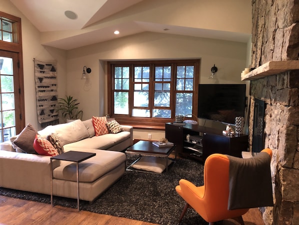 our smaller sitting room off the kitchen