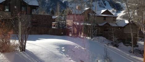 Your view of Aspen from bedroom or livingroom