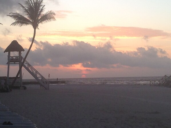 The dawn of another beautiful day in paradise!