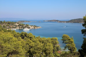 view over Fteroti bay