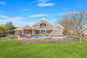 Back of house - very private and fenced