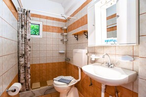 Your private room with toilet, shower