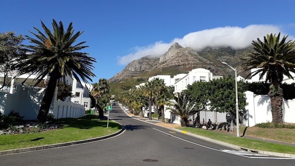 Main road leading to apartment