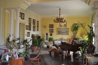 Charming historical apartment of the baroness on the roofs of ancient Naples  
