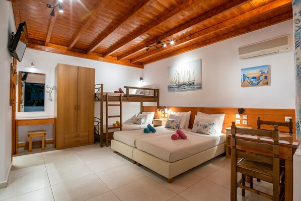 Your private large bedroom with a spacious veranda and beautiful view.