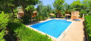 Garden, nature, swimming pool, beautiful, Majorca