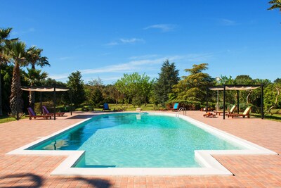 VILLA DELLE LANTANE with Private Pool in a garden of 10,000 m. q.