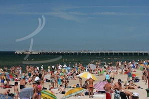 Strand im Sommer